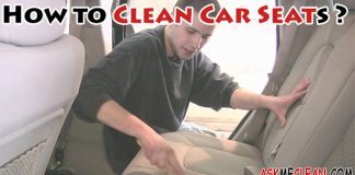 How to Clean Car Seats