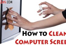 How to Clean Computer Screen
