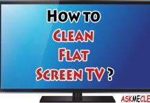 How to Clean Flat Screen TV