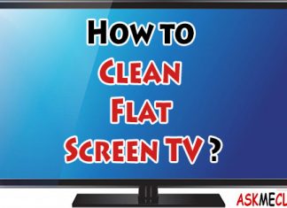 How to Clean Flat Screen TV