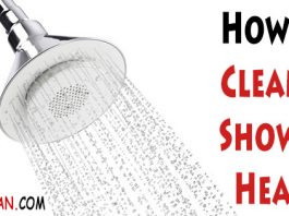 How to Clean a Shower Head