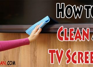 How to Clean a TV Screen