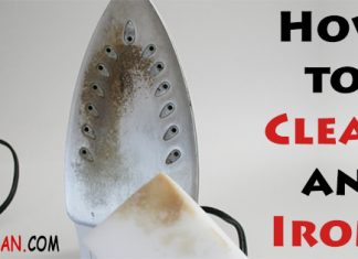 How to Clean an Iron