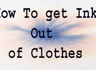 Get Ink Out of Clothes