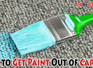 How to Get Paint Out of Carpet