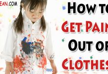 How to Get Paint Out of Clothes