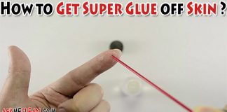 How to Get Super Glue off Skin