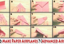 How to Make Paper Airplanes (Advanced Airplane)