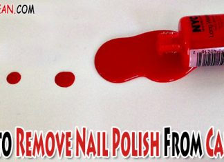 How to Remove Nail Polish From Carpet