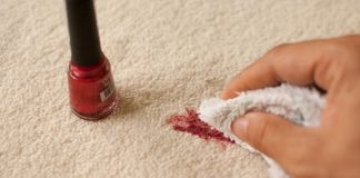 Remove Nail Polish from Clothes