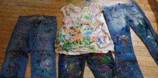 Remove Paint from Clothes