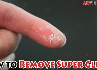 How to Remove Super Glue