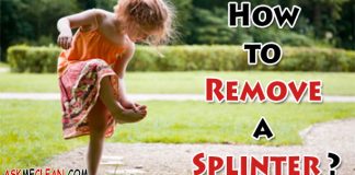 How to Remove a Splinter