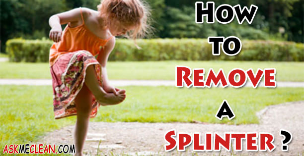 How to Remove a Splinter