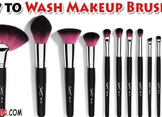 How to Wash Makeup Brushes