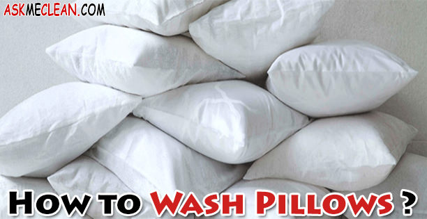 How to Wash Pillows