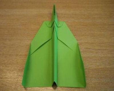 Fold Parallel to Make a Paper Airplane