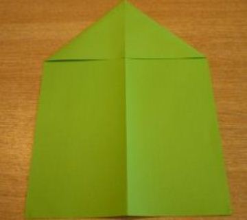 Flat Edge to Make a Paper Airplane